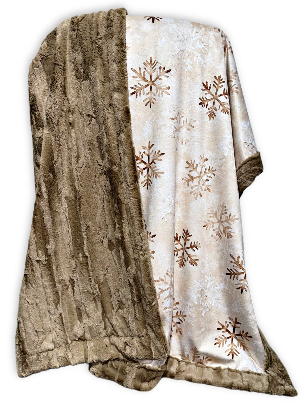 Golden Snowflakes XL Adult Size