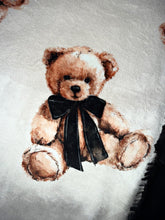 Load image into Gallery viewer, Velvet Teddy Throw Size