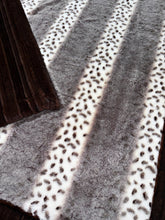 Load image into Gallery viewer, Double Extra Luxe Alaskan Truffle Bunny + French Roast Vienna Throw Size