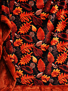 Rust Autumn Leaves XL Adult Size