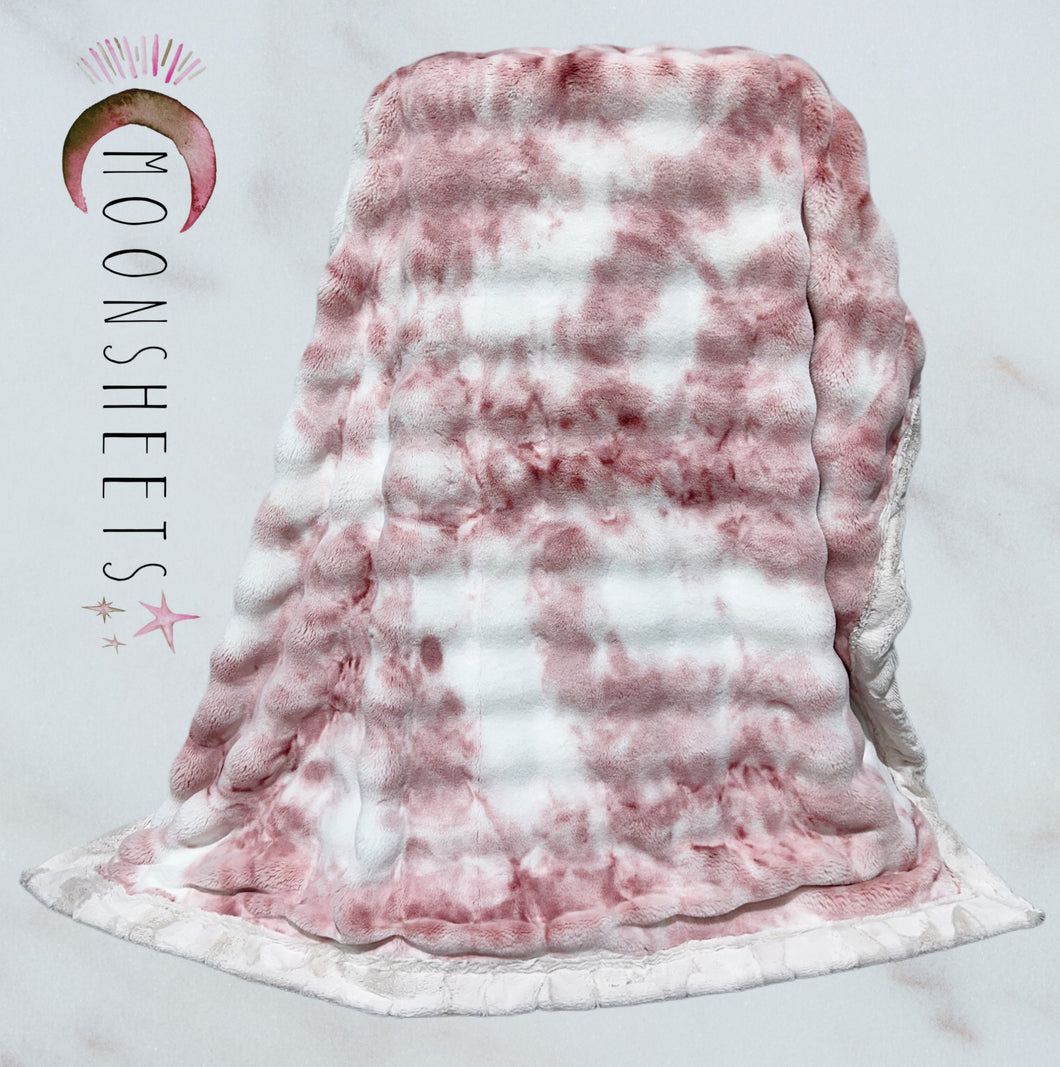 Extra Luxe Rosewater Powderpuff + Pearl Hide XL Adult Size