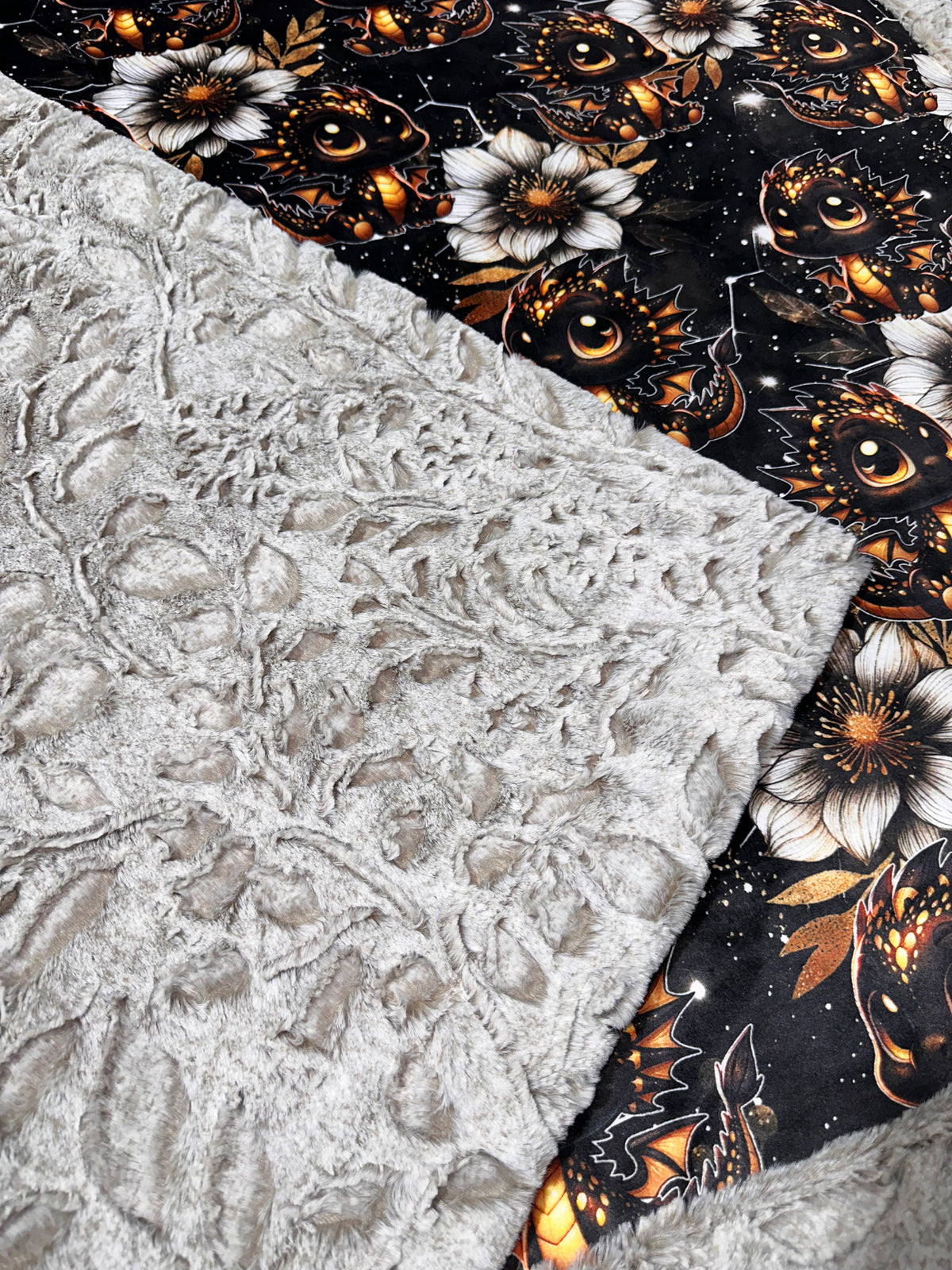 Floral Dragons XL Adult Size