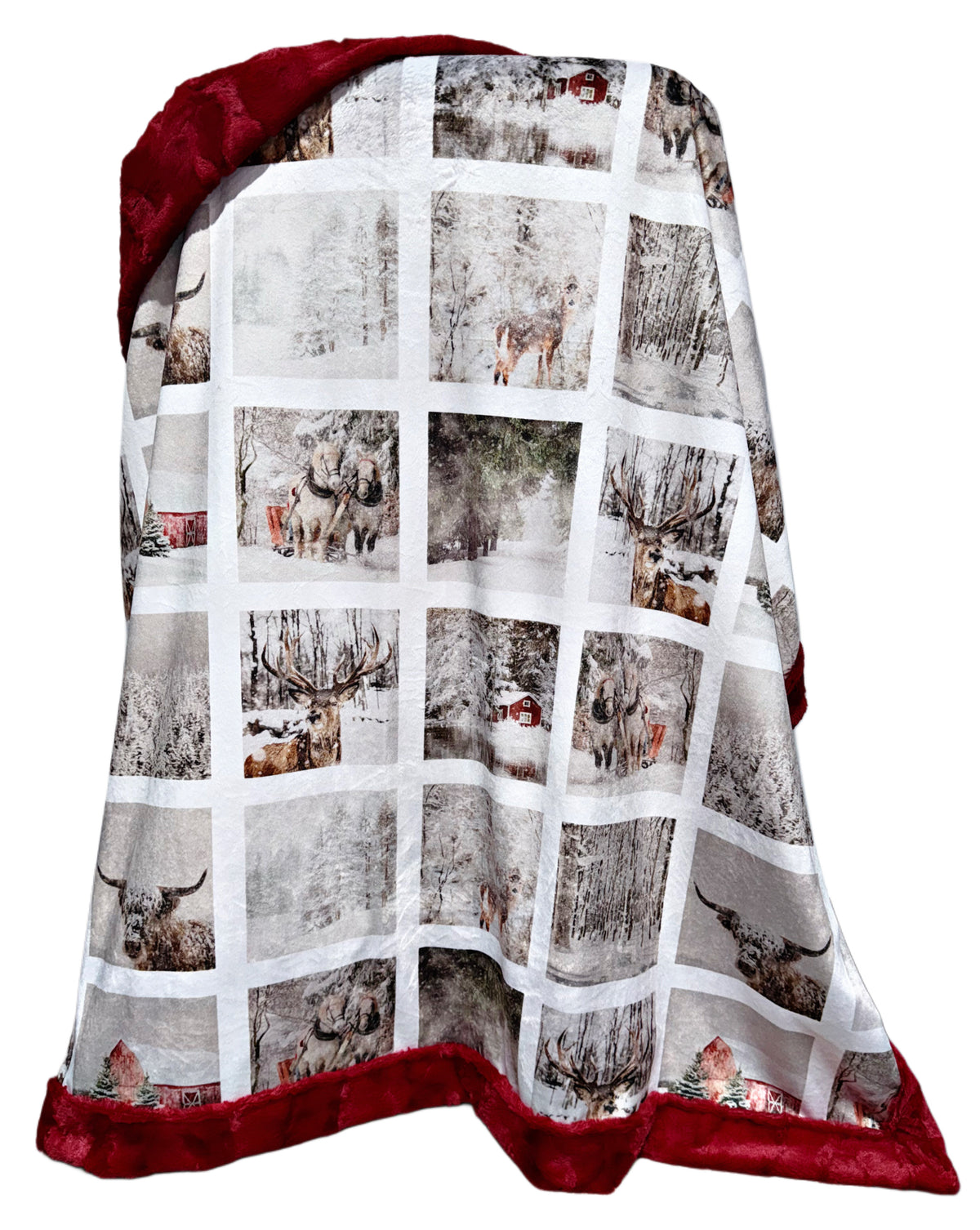 Winter Scenes XL Adult Size