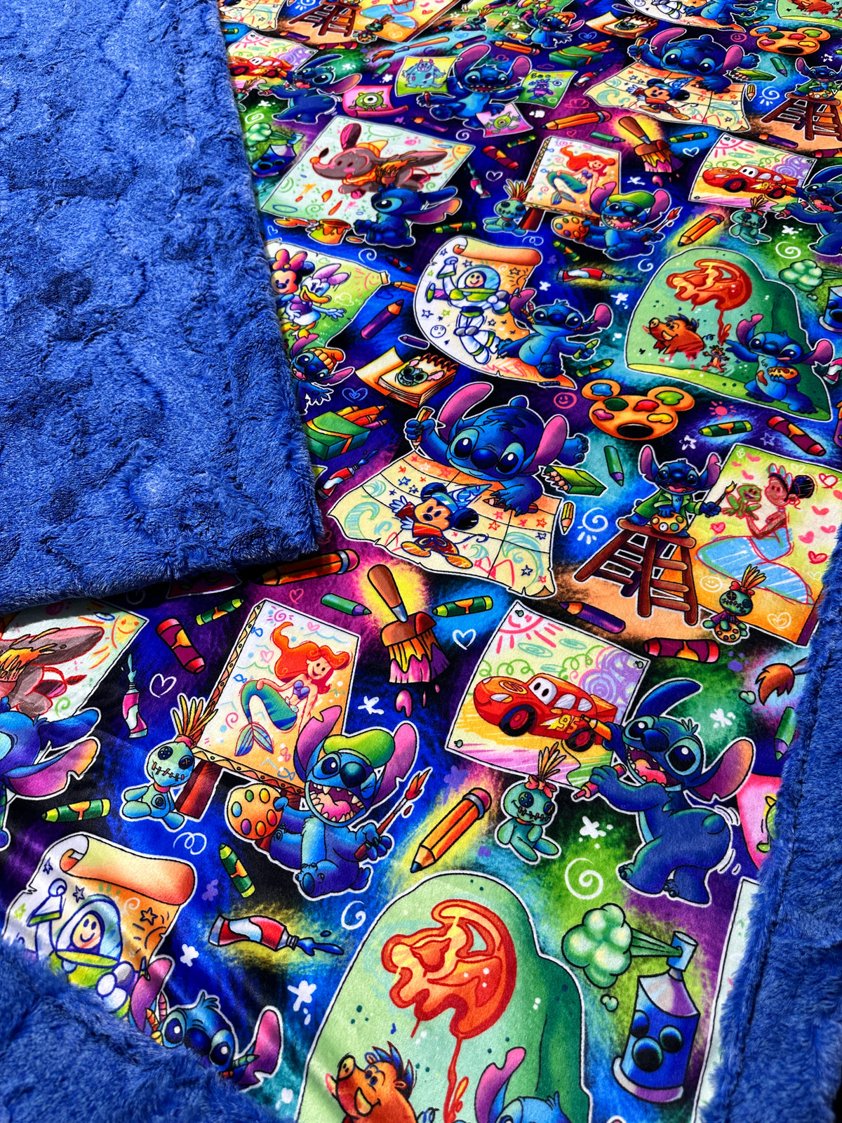 Stitchy Art Throw Size