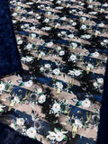 Boho Floral Skulls Adult Size