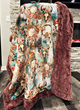 Load image into Gallery viewer, Floral Boho Dreamcatcher Skulls XL Adult Size