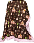 Pretty Christmas Cows XL Adult Size