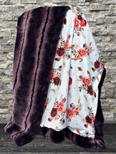 Load image into Gallery viewer, Extra Luxe Wine Florals XL Adult Size