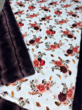 Load image into Gallery viewer, Extra Luxe Wine Florals XL Adult Size