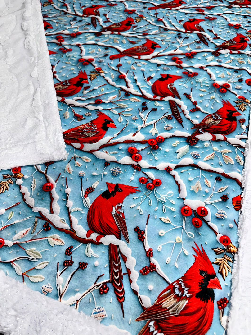 Dusted Cardinals XL Adult Size