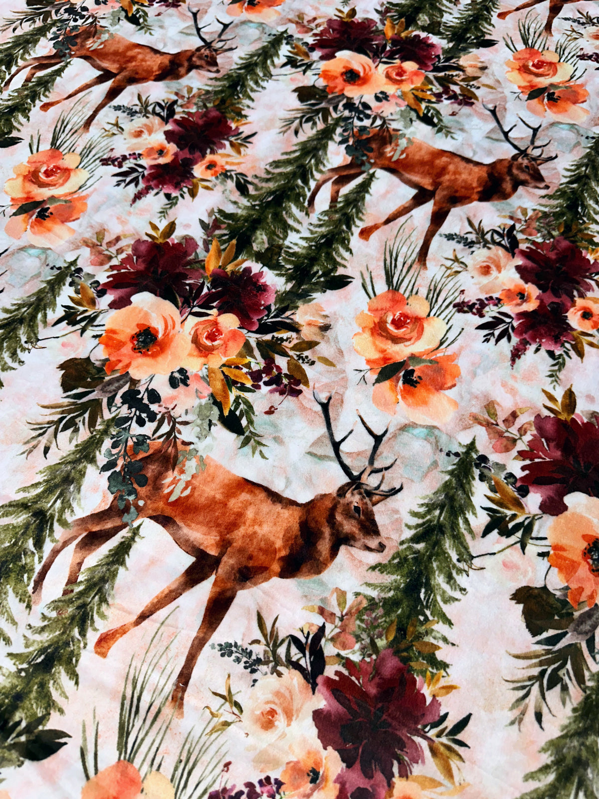 Extra Luxe Floral Stag Adult Size