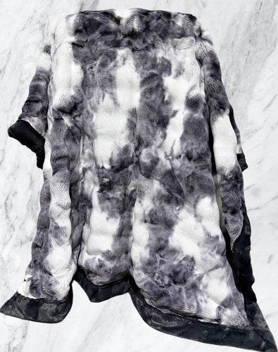 Extra Luxe Pewter Powder Puff Adult Size