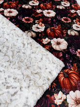 Load image into Gallery viewer, Pretty Floral Pumpkins XL Adult Size
