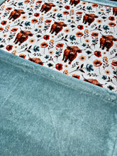 Load image into Gallery viewer, Extra Luxe Agave Glazed Encore +Highland Cows  XL Adult Size