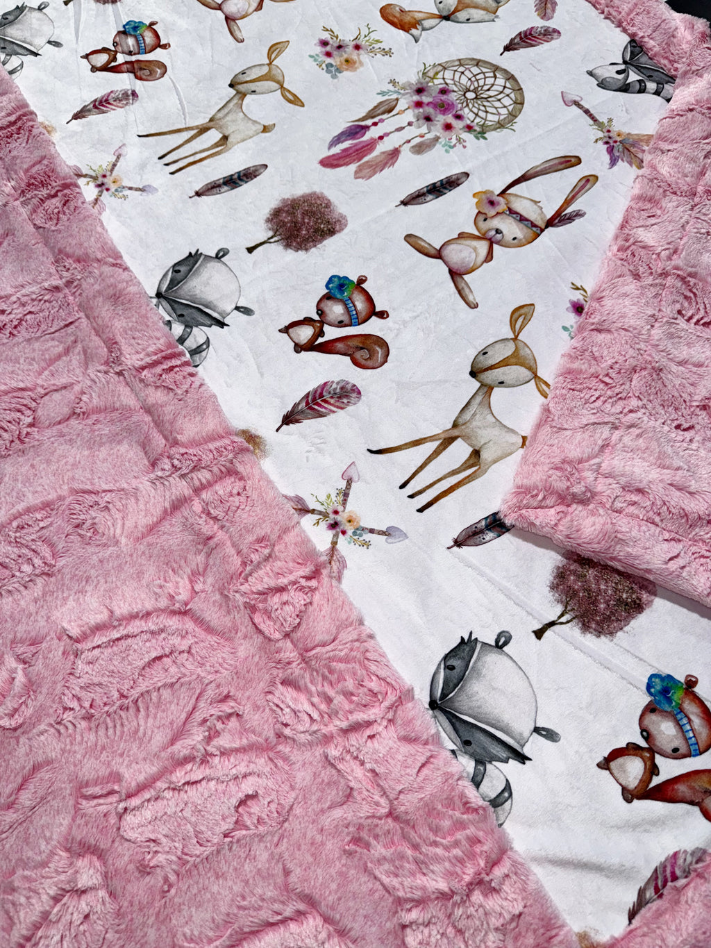 Woodland Princess Throw Size