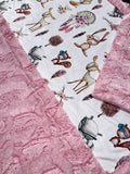 Woodland Princess Throw Size
