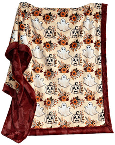 Fall Harvest Ghosts XL Adult Size