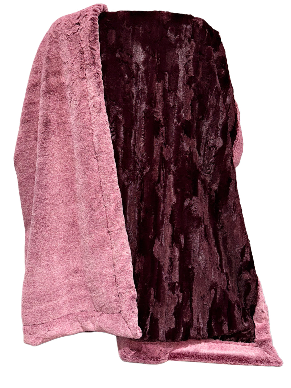 Extra Luxe Wine Baby Seal + Black Cherry Willow XL Adult Size