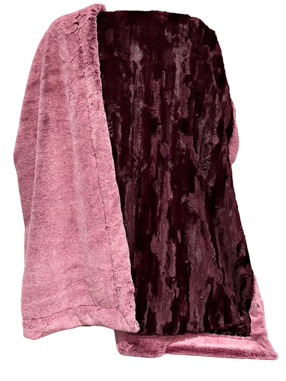 Extra Luxe Wine Baby Seal + Black Cherry Willow XL Adult Size