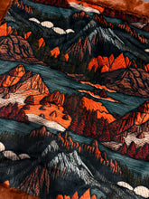Load image into Gallery viewer, Embroidered Mountains Baby Size