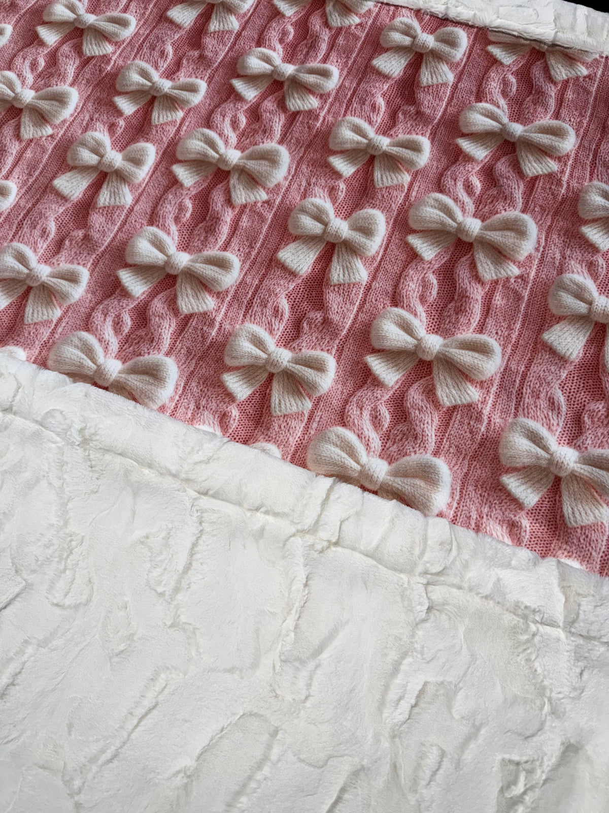 Pretty Bows Throw Size