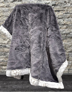 Alaskan Dove + Gray Arctic Fox Extra Luxe XL Adult Size