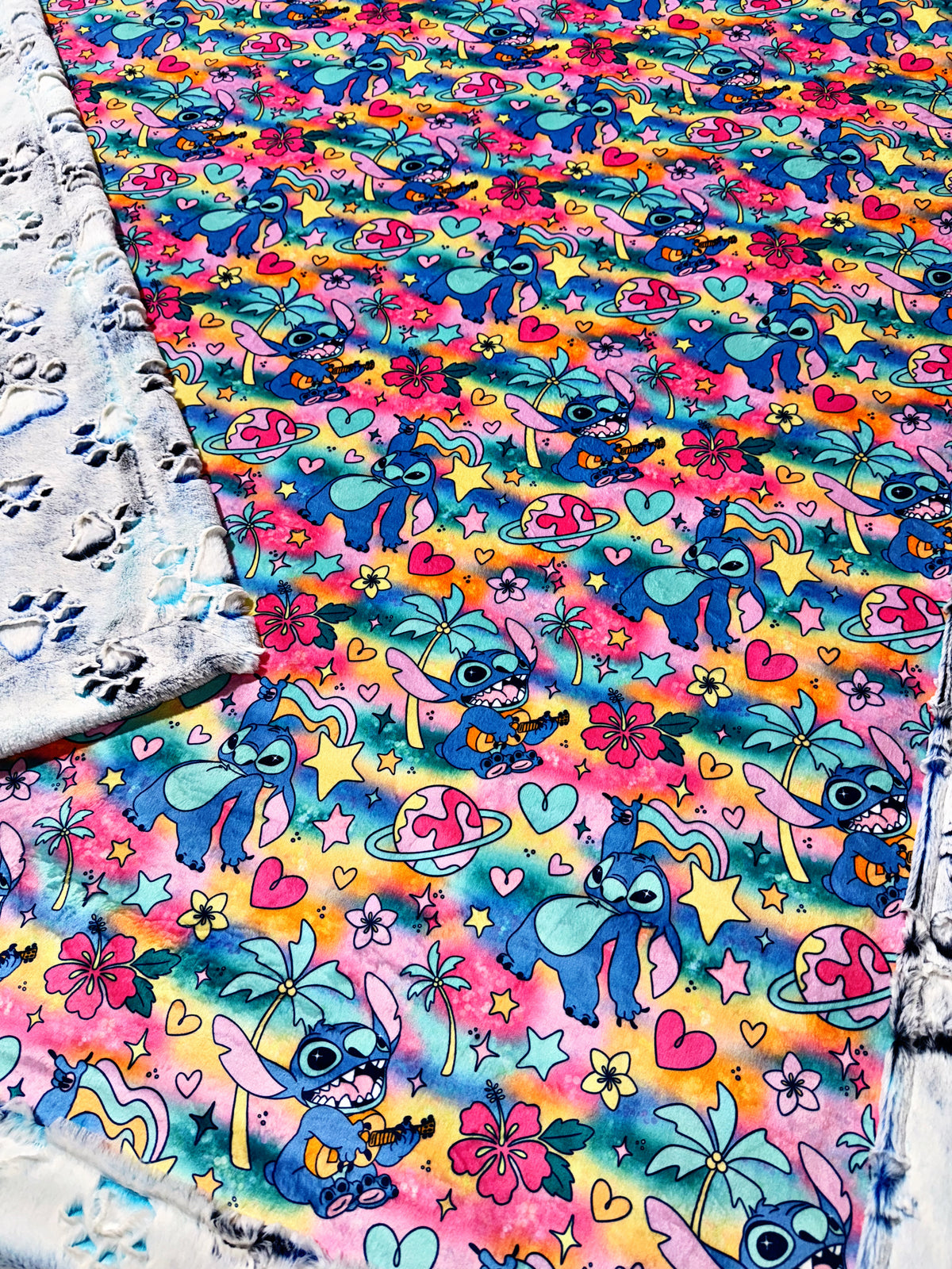 Prism Paws Throw