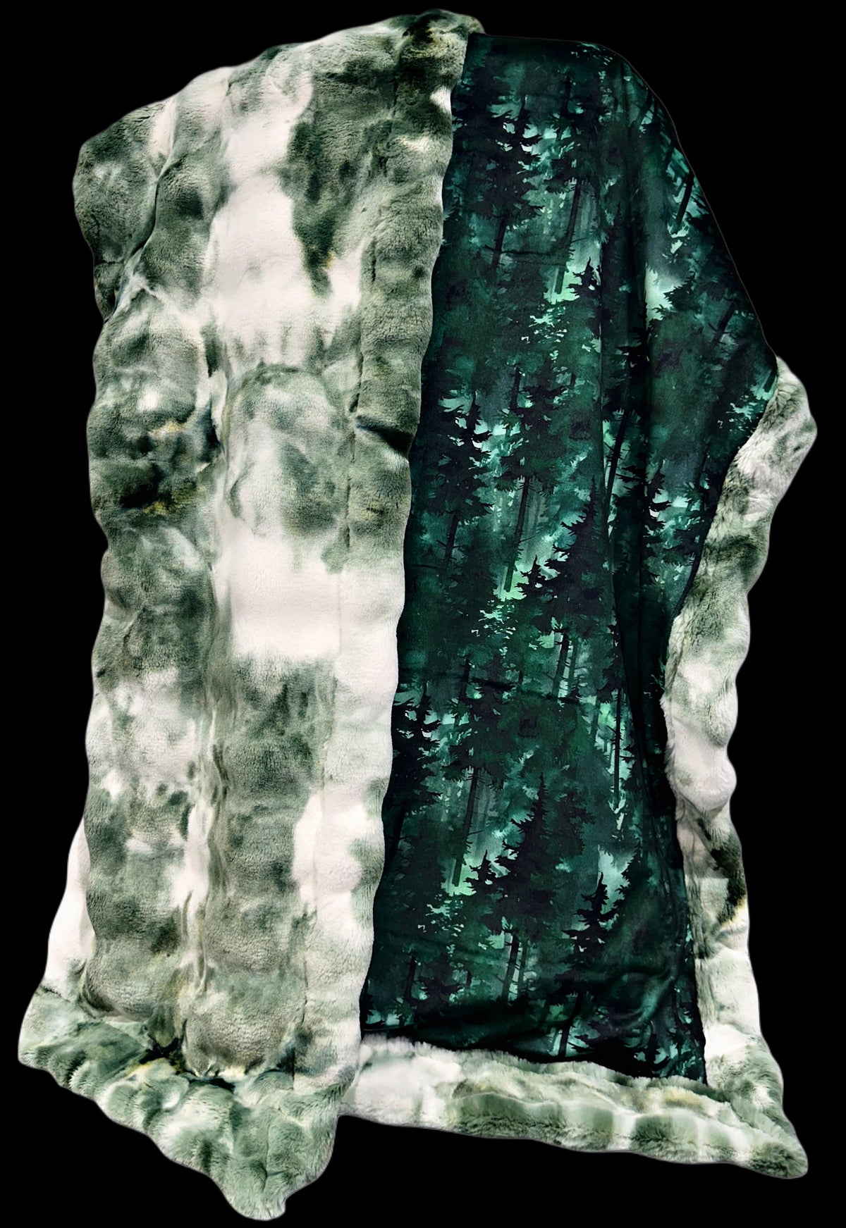 Extra Luxe Forest Powderpuff +Forest XL Adult Size