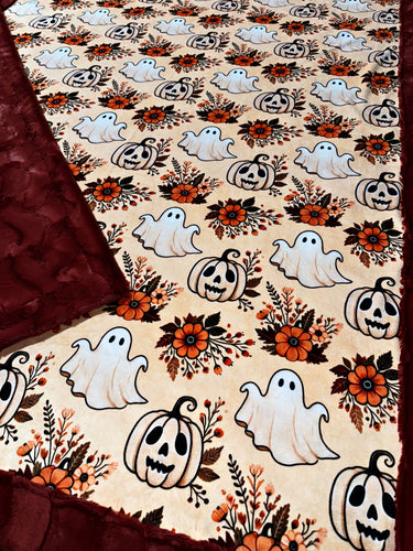 Fall Harvest Ghosts XL Adult Size