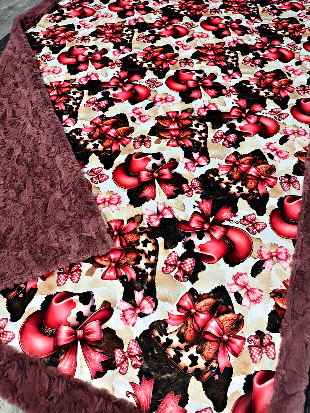 Cowgirl Bows XL Adult Size