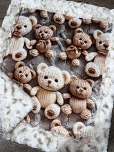 Load image into Gallery viewer, Cuddle Teddy Bears Lovey Size