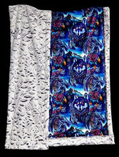 Load image into Gallery viewer, Floral Tribal Wolves XL Adult Size