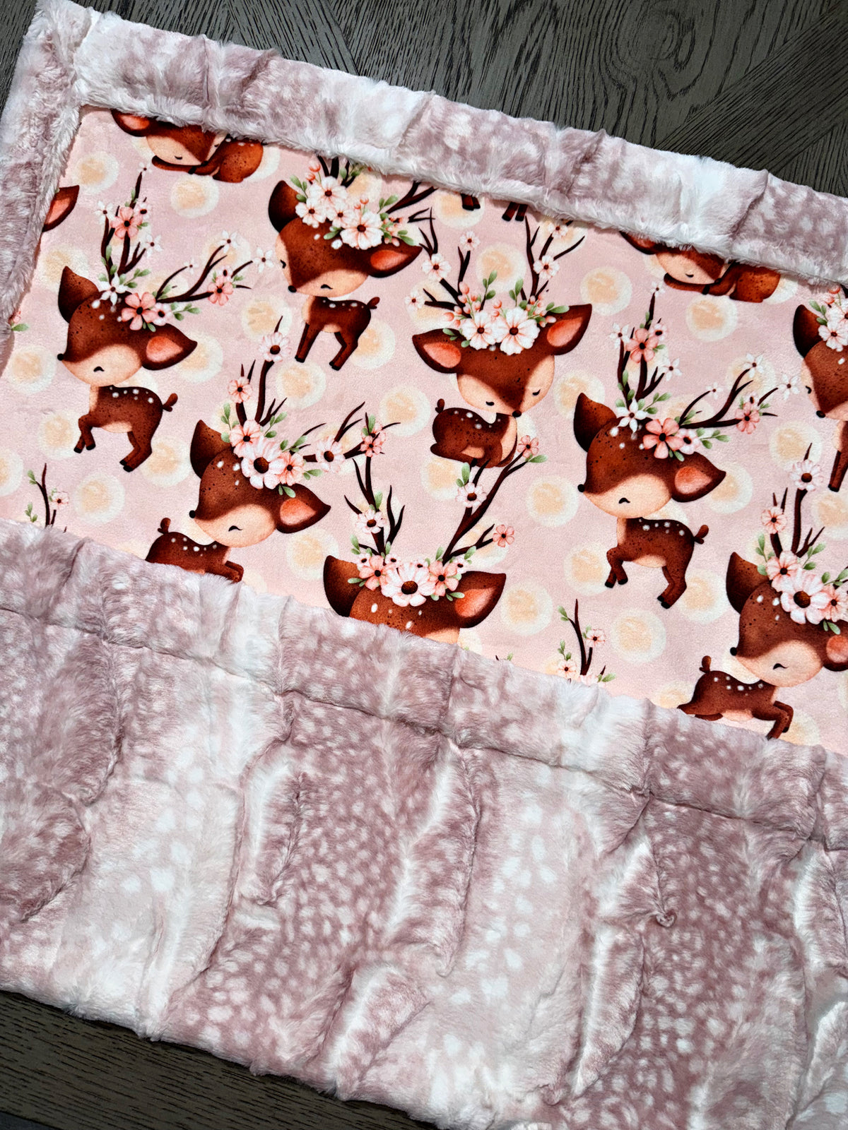 Floral Fawn Baby Size