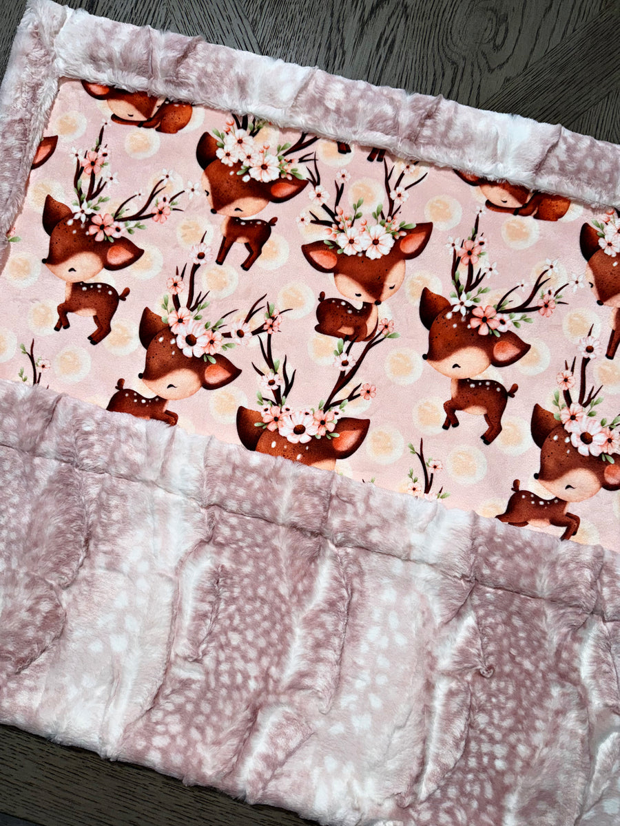 Floral Fawn Baby Size – Moonsheets