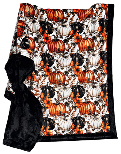 Fall Shimmer Beauty Pumpkins XL Adult Size