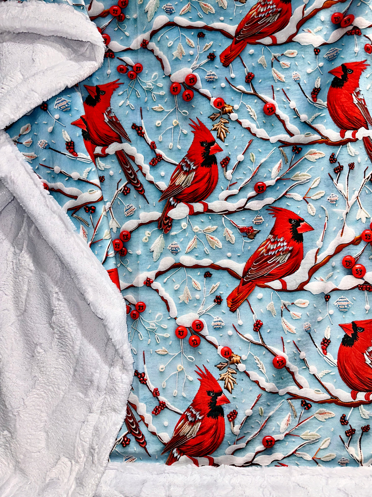 Dusted Cardinals XL Adult Size