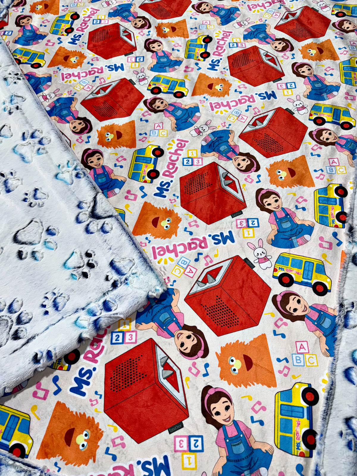 Nautical Prism Paws XL Crib Size