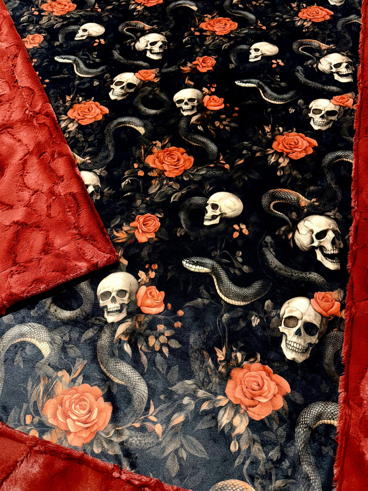 Snakes N Skulls XL Adult Size