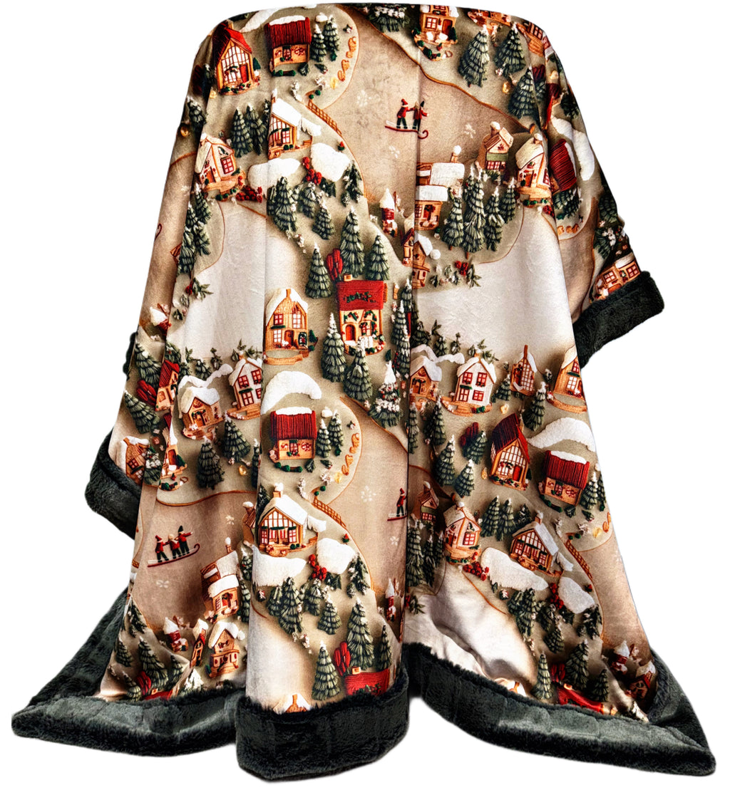 Extra Luxe Iced Sydney Pine + Cozy Village XL Adult Size