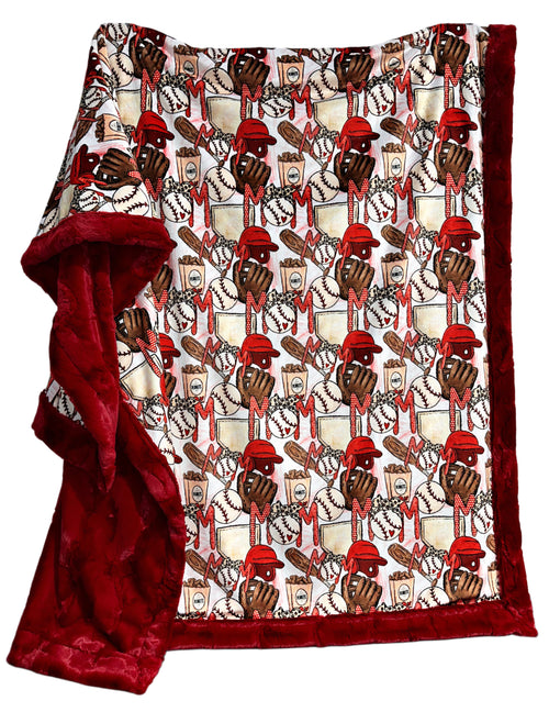 Baseball Mom XL Adult Size