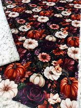 Load image into Gallery viewer, Pretty Floral Pumpkins XL Adult Size