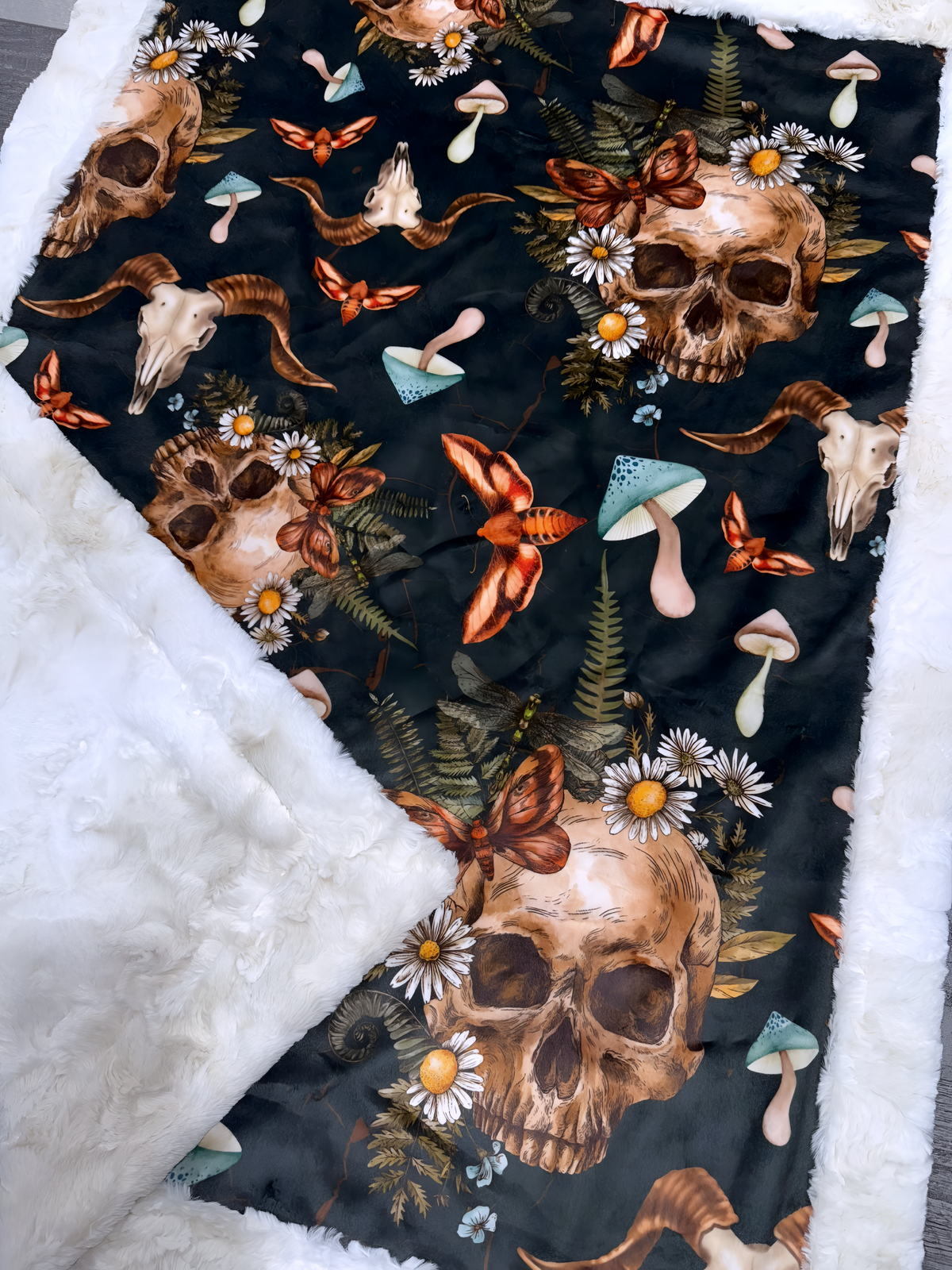 Fern Skull Baby Size