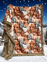 Load image into Gallery viewer, Gingerbread Village XL Adult Size