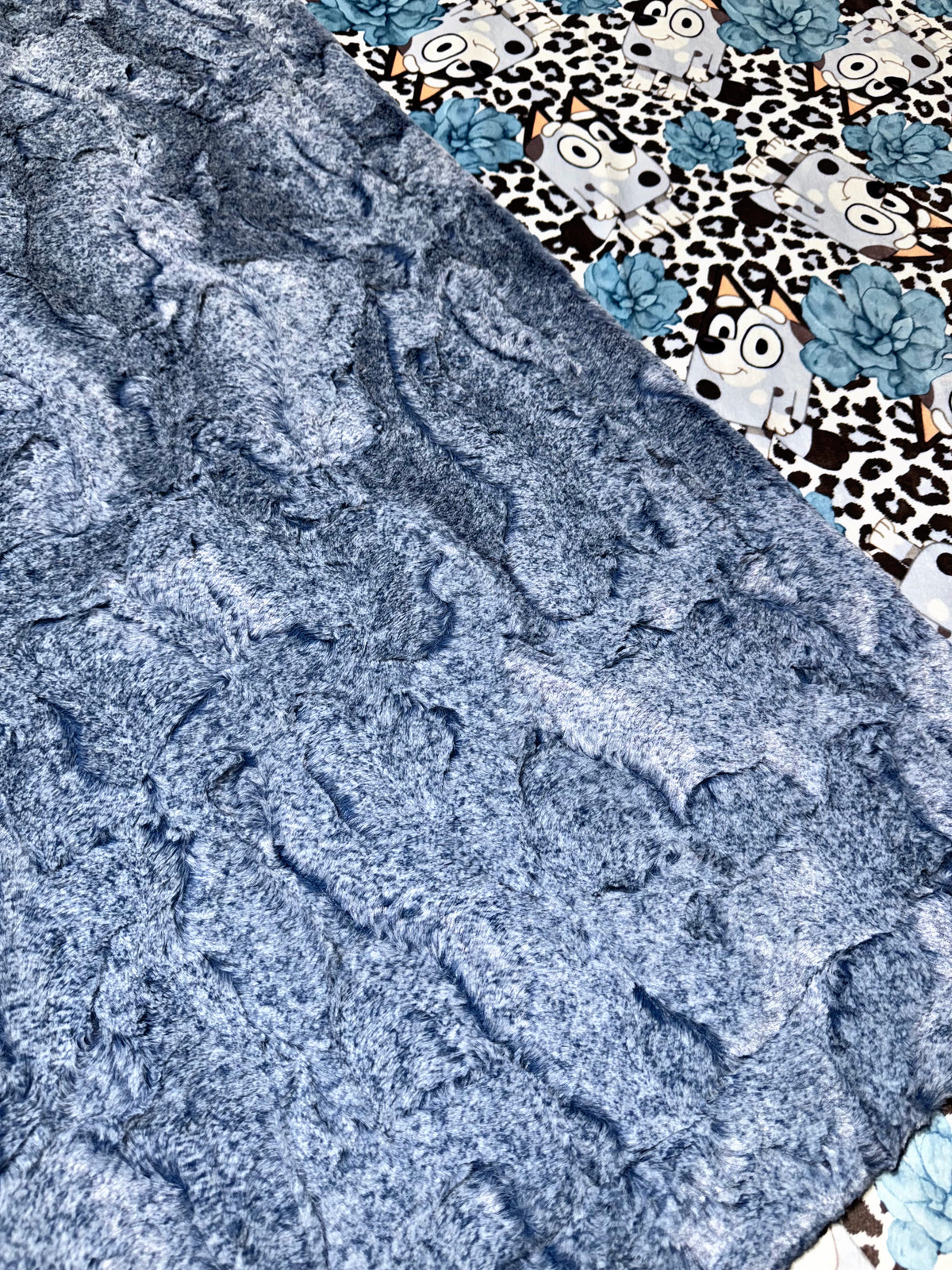 Blue Florals XL Adult Size