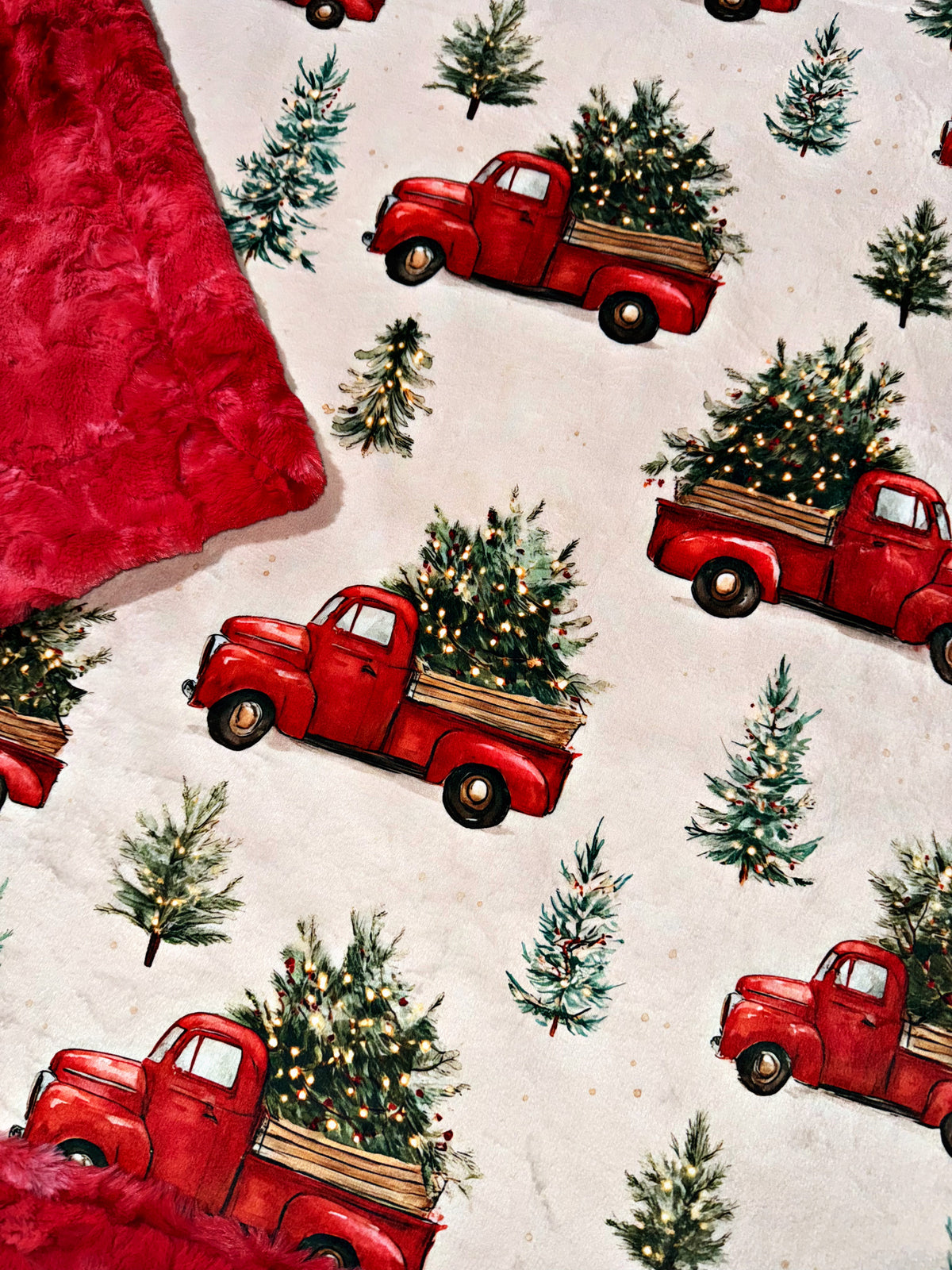 Christmas Trucks XL Adult Size