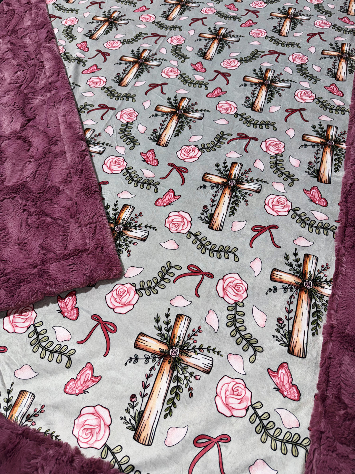 Floral Crosses XL Adult Size