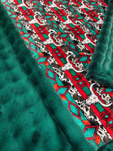 Load image into Gallery viewer, Extra Luxe Frosted Powder Puff Everglade + Skulls XL Adult Size