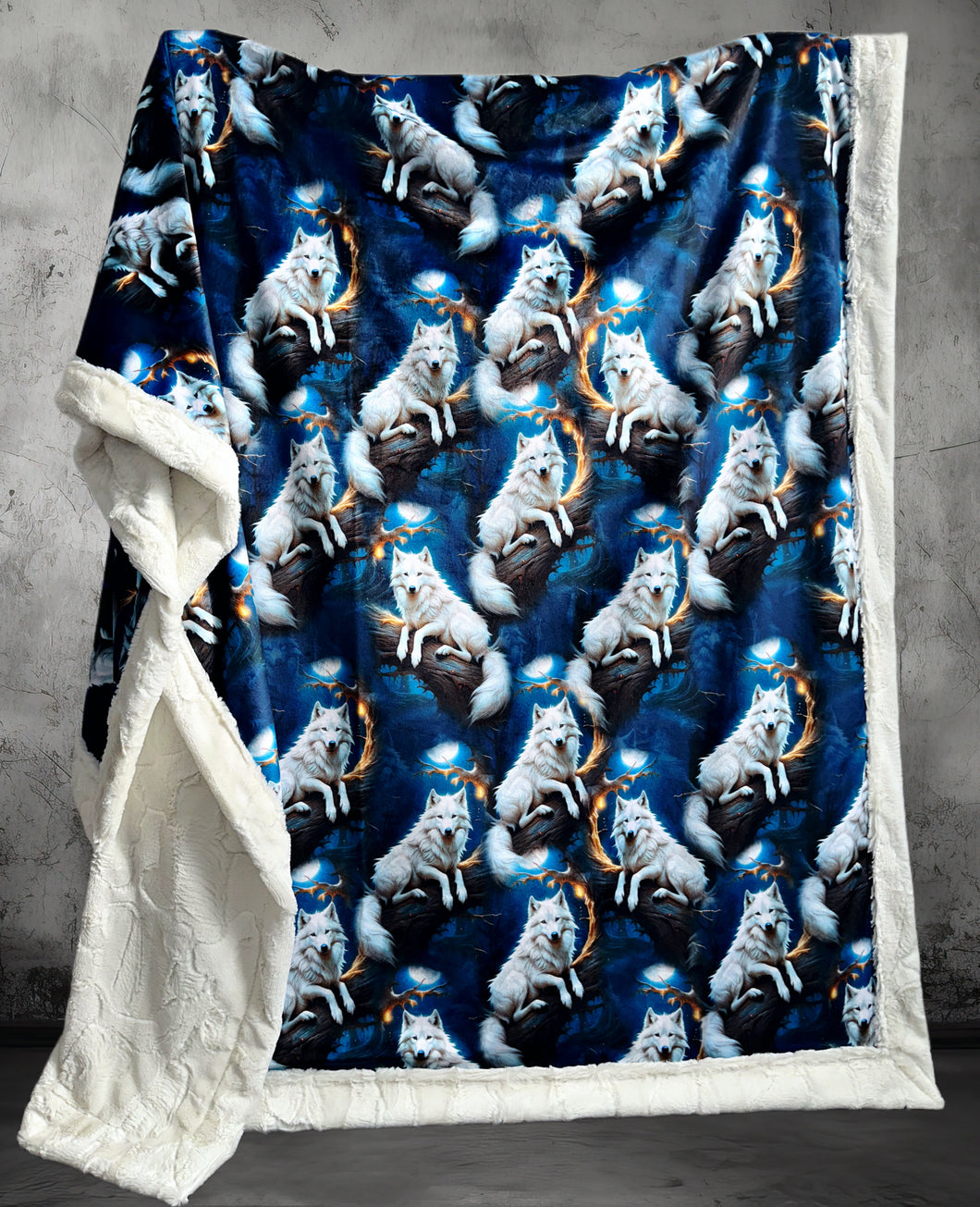 White Wolf XL Adult Size