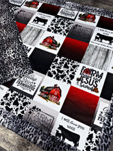 Load image into Gallery viewer, Farm Mom Lap Blanket Size