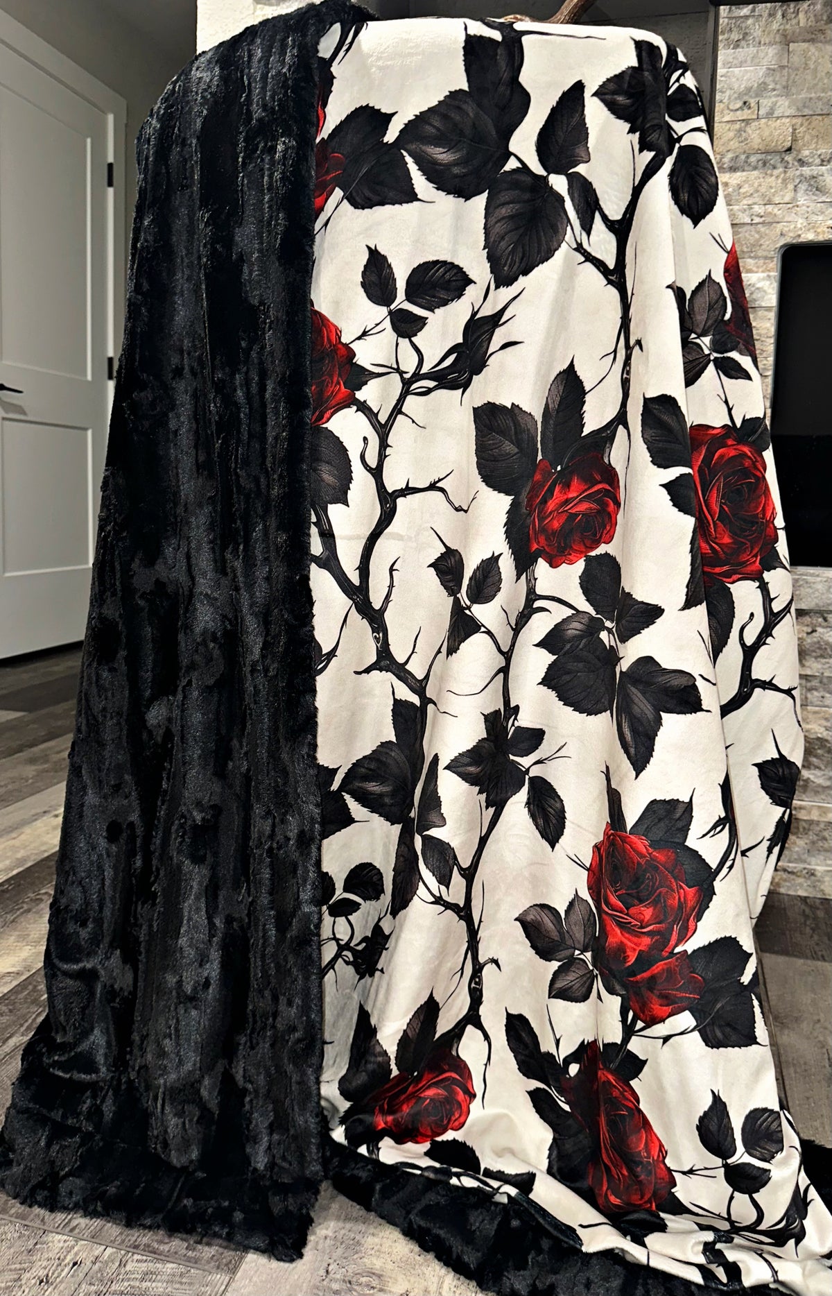 Dark Red Rose XL Adult Size